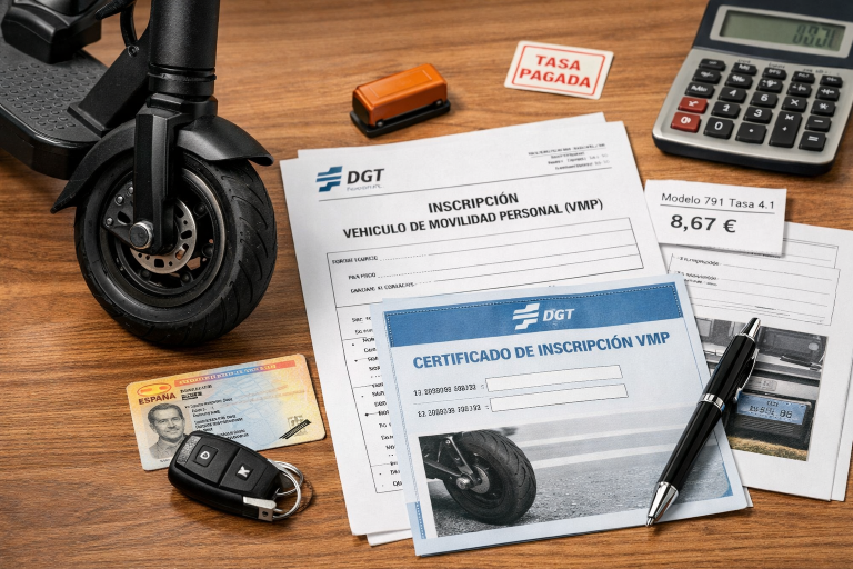 Trámites de Vehículos de Movilidad Personal (VMP): qué pide la DGT y cómo gestionarlo sin errores