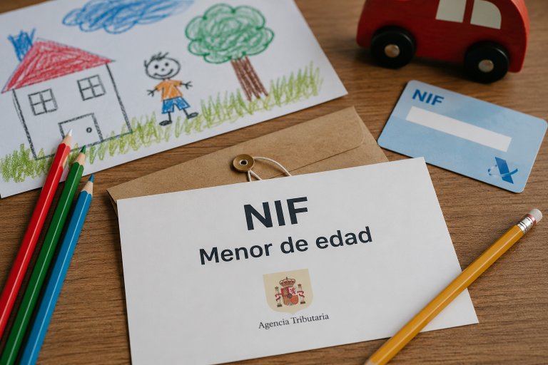 NIF para menores de edad: cuándo es necesario, cómo solicitarlo y quién puede tramitarlo