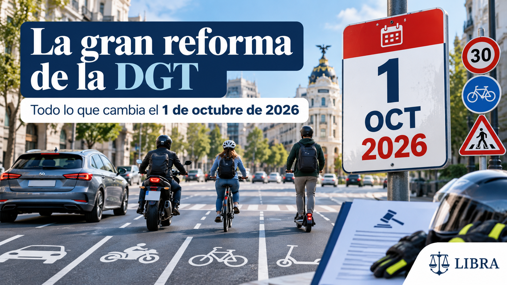 Reforma de la DGT de octubre de 2026